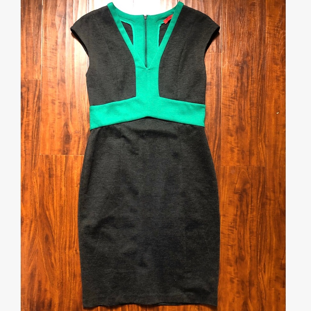 Narciso Rodriguez BodyCon Colorblock Dress